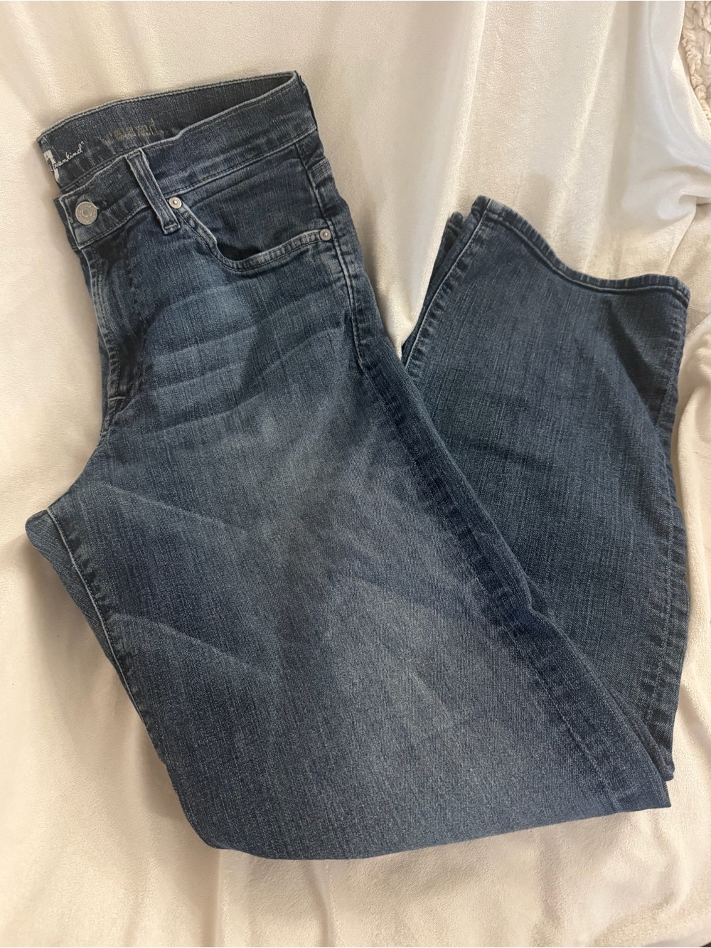 7 For All Mankind Dark Blue Flare Jeans